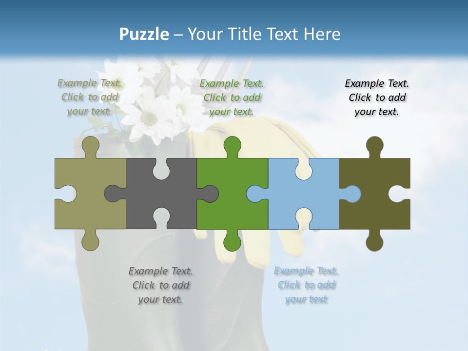 Seedlings Wellington Tools PowerPoint Template