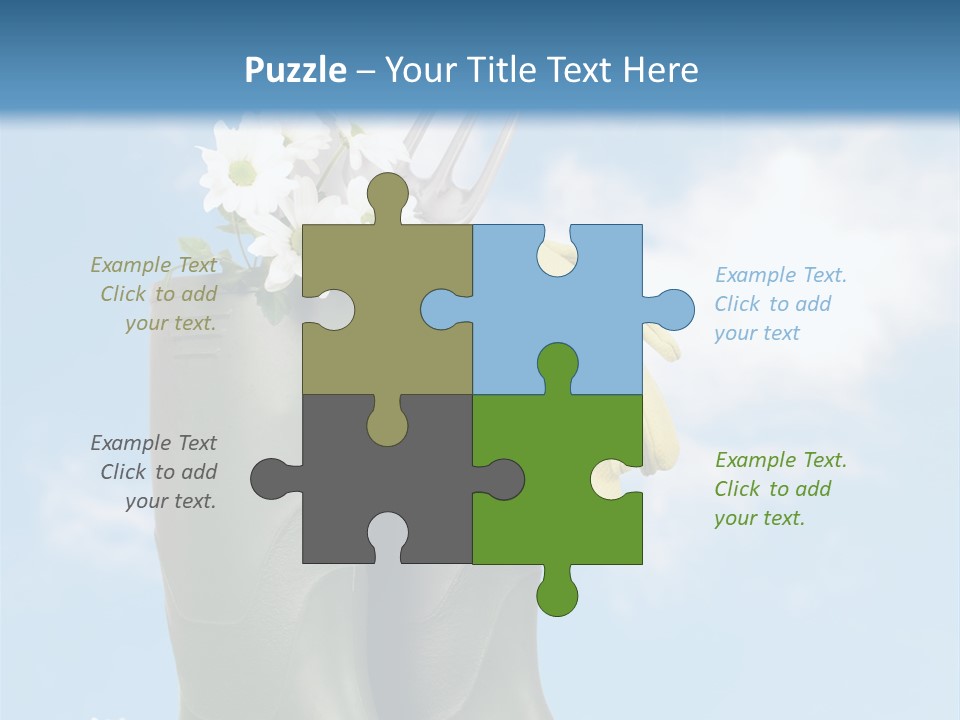 Seedlings Wellington Tools PowerPoint Template