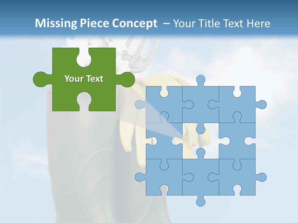 Seedlings Wellington Tools PowerPoint Template