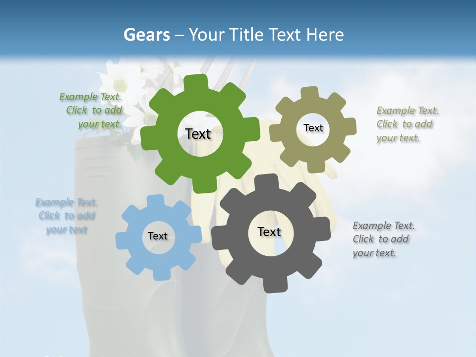 Seedlings Wellington Tools PowerPoint Template