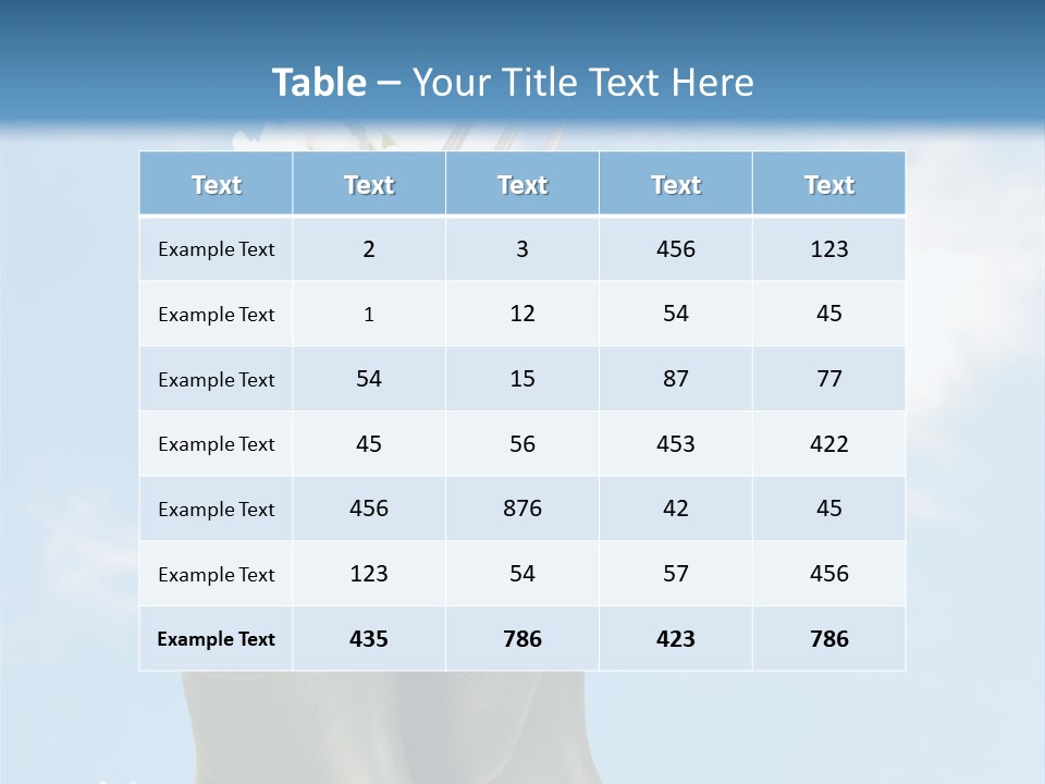 Seedlings Wellington Tools PowerPoint Template