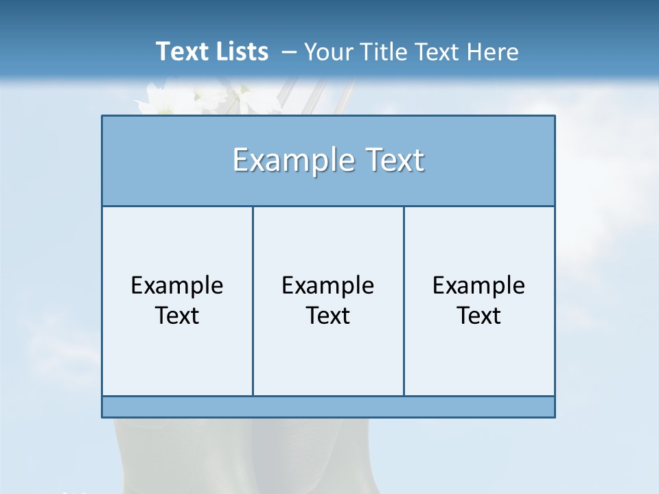 Seedlings Wellington Tools PowerPoint Template
