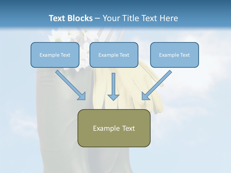 Seedlings Wellington Tools PowerPoint Template