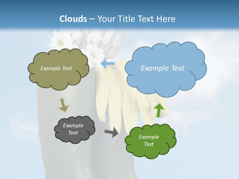 Seedlings Wellington Tools PowerPoint Template