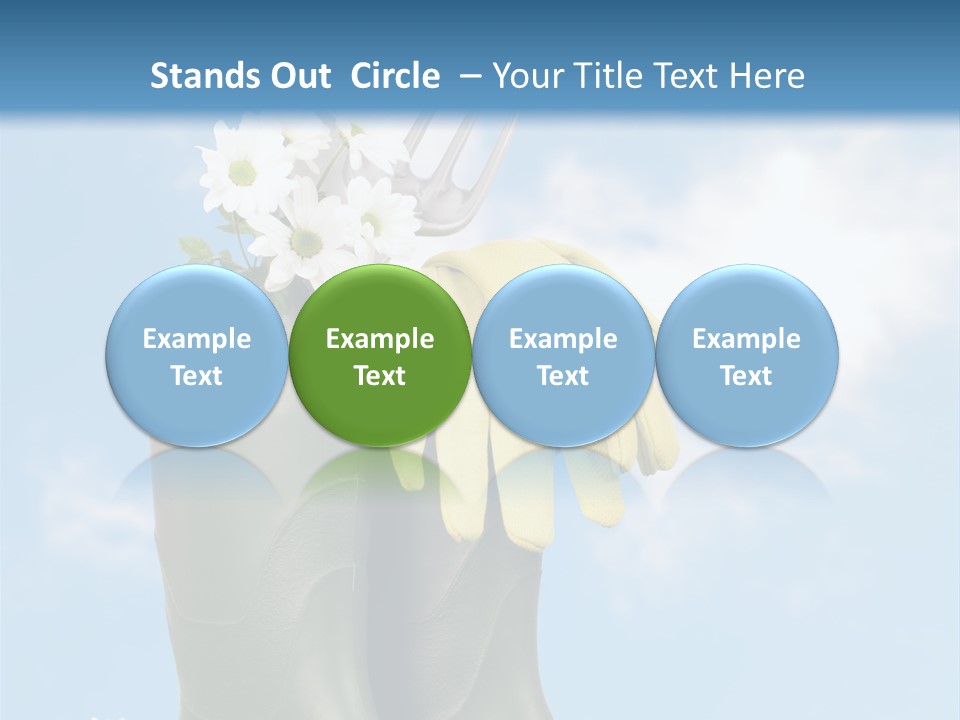 Seedlings Wellington Tools PowerPoint Template