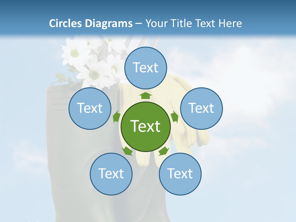 Seedlings Wellington Tools PowerPoint Template