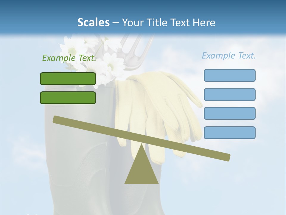 Seedlings Wellington Tools PowerPoint Template