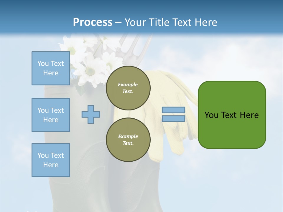 Seedlings Wellington Tools PowerPoint Template