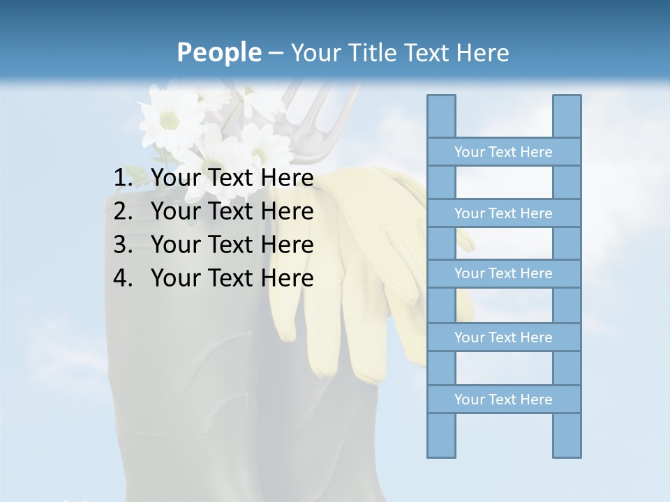 Seedlings Wellington Tools PowerPoint Template