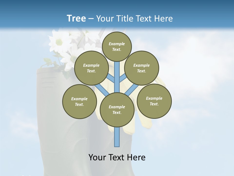 Seedlings Wellington Tools PowerPoint Template
