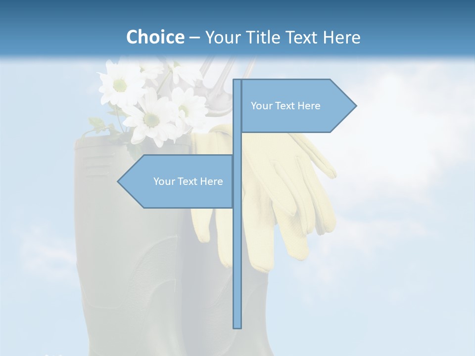 Seedlings Wellington Tools PowerPoint Template