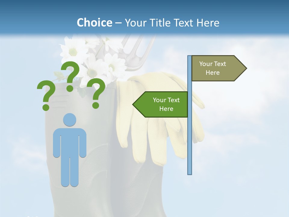 Seedlings Wellington Tools PowerPoint Template