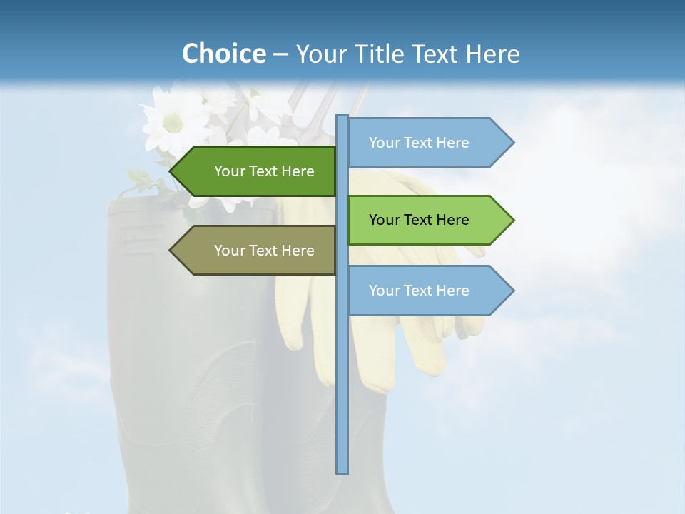 Seedlings Wellington Tools PowerPoint Template