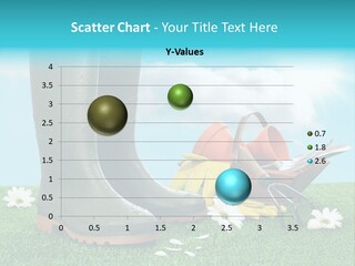 Sunny Gumboots Sun PowerPoint Template
