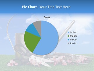 Planting Tools Gardening PowerPoint Template