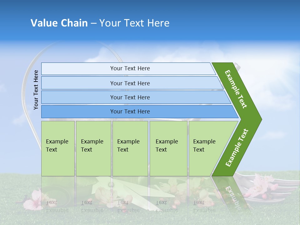Planting Tools Gardening PowerPoint Template