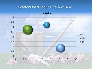 Planting Tools Gardening PowerPoint Template