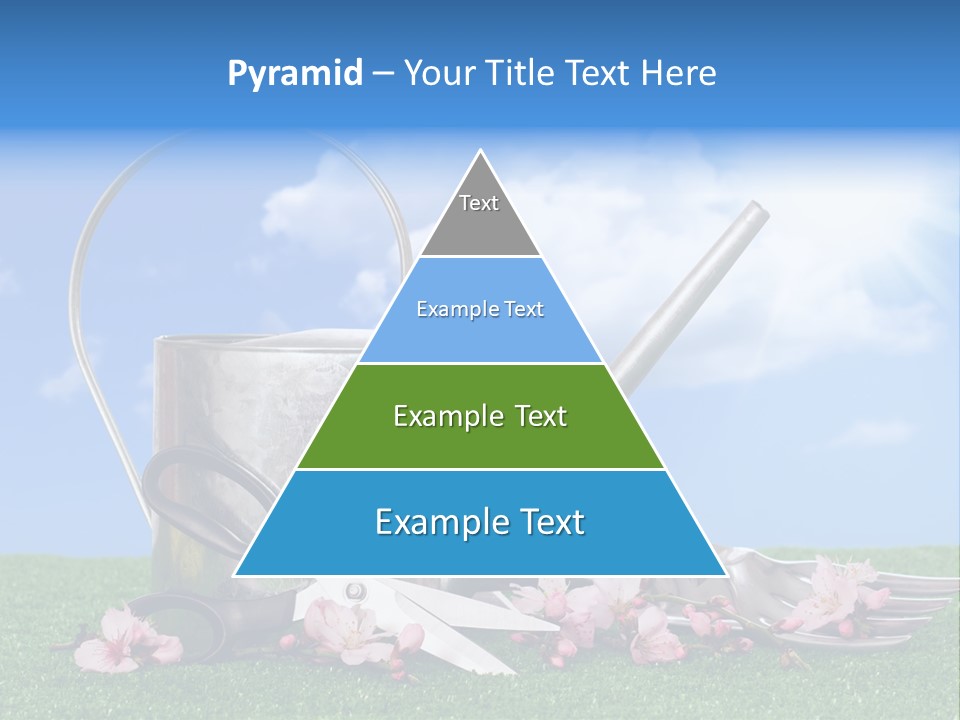 Planting Tools Gardening PowerPoint Template