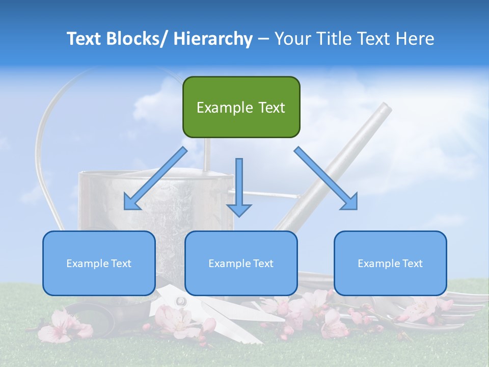 Planting Tools Gardening PowerPoint Template