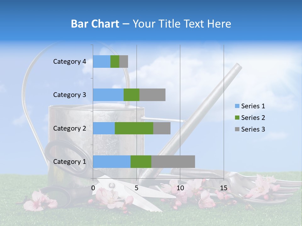 Planting Tools Gardening PowerPoint Template
