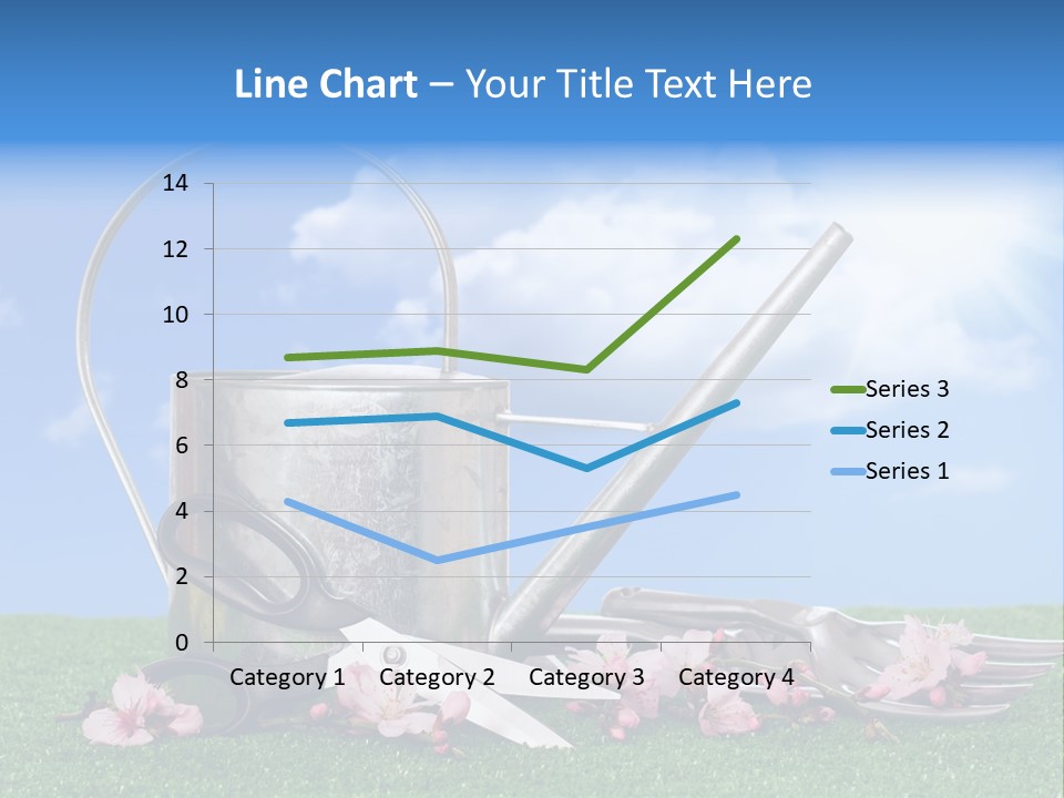 Planting Tools Gardening PowerPoint Template