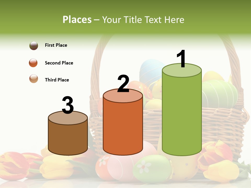 Yellow Card Egg PowerPoint Template