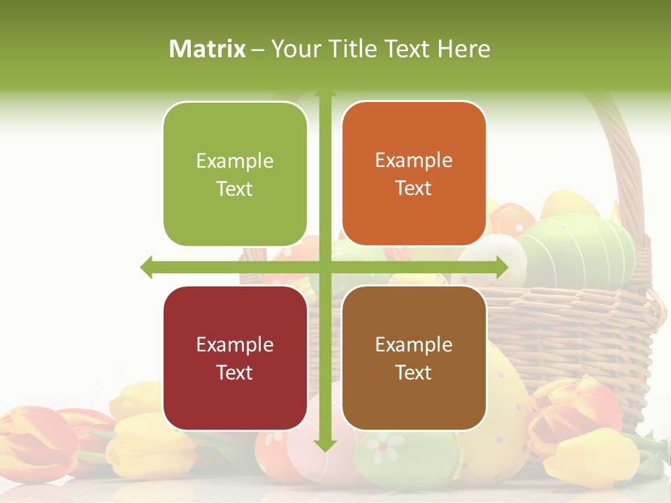 Yellow Card Egg PowerPoint Template