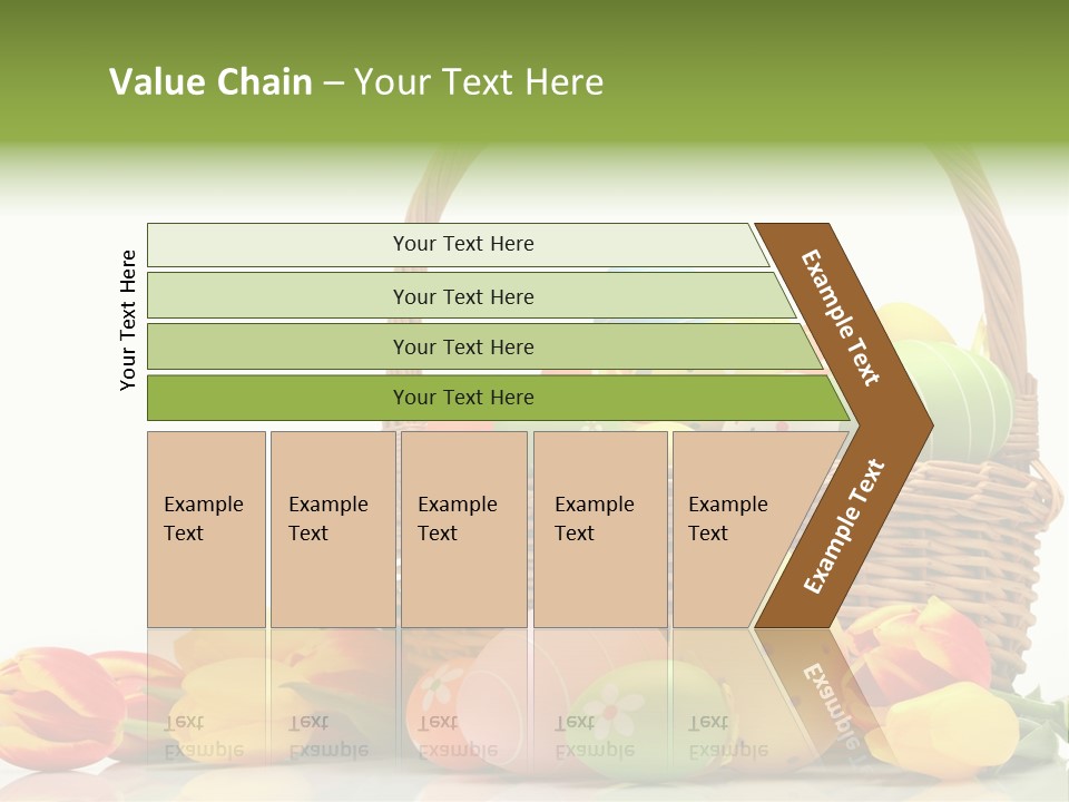Yellow Card Egg PowerPoint Template