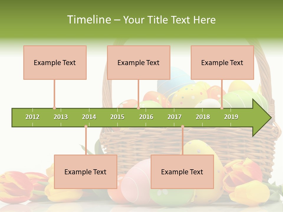 Yellow Card Egg PowerPoint Template