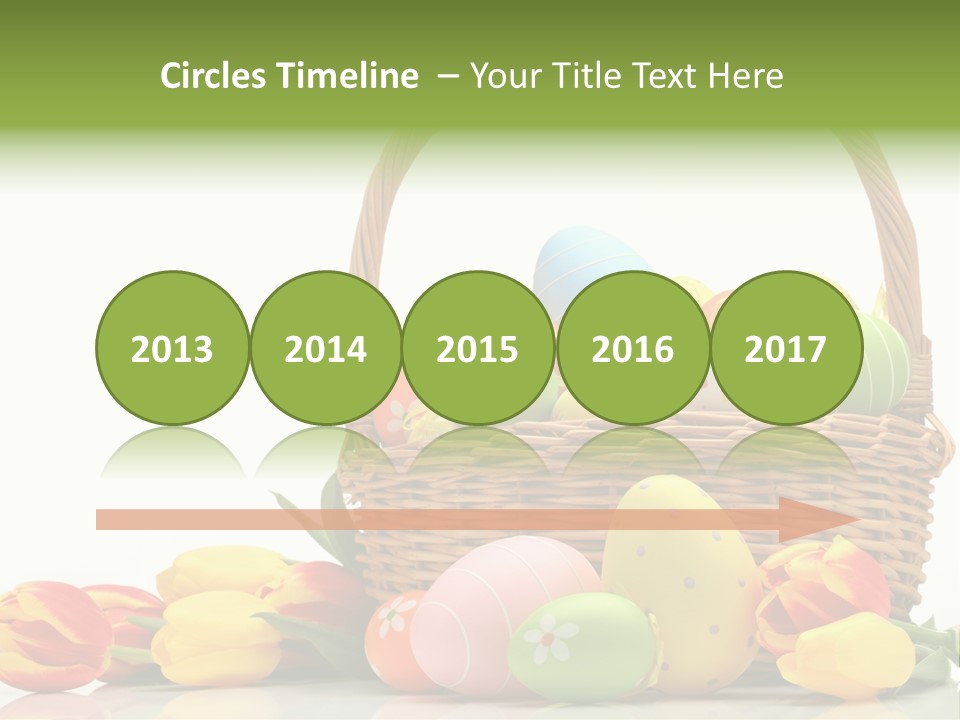 Yellow Card Egg PowerPoint Template