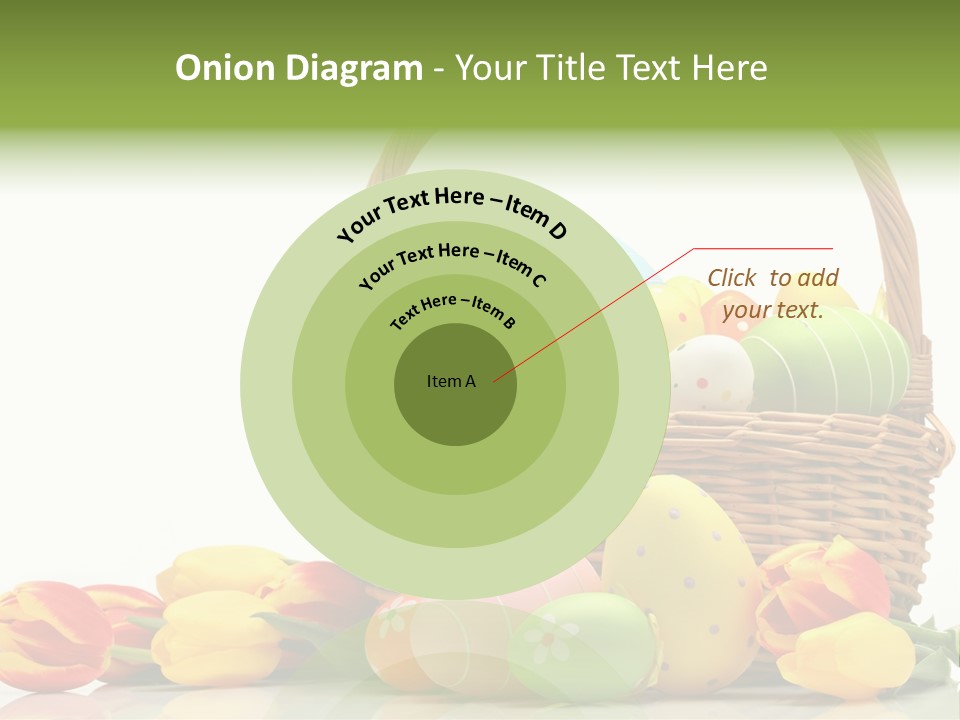 Yellow Card Egg PowerPoint Template