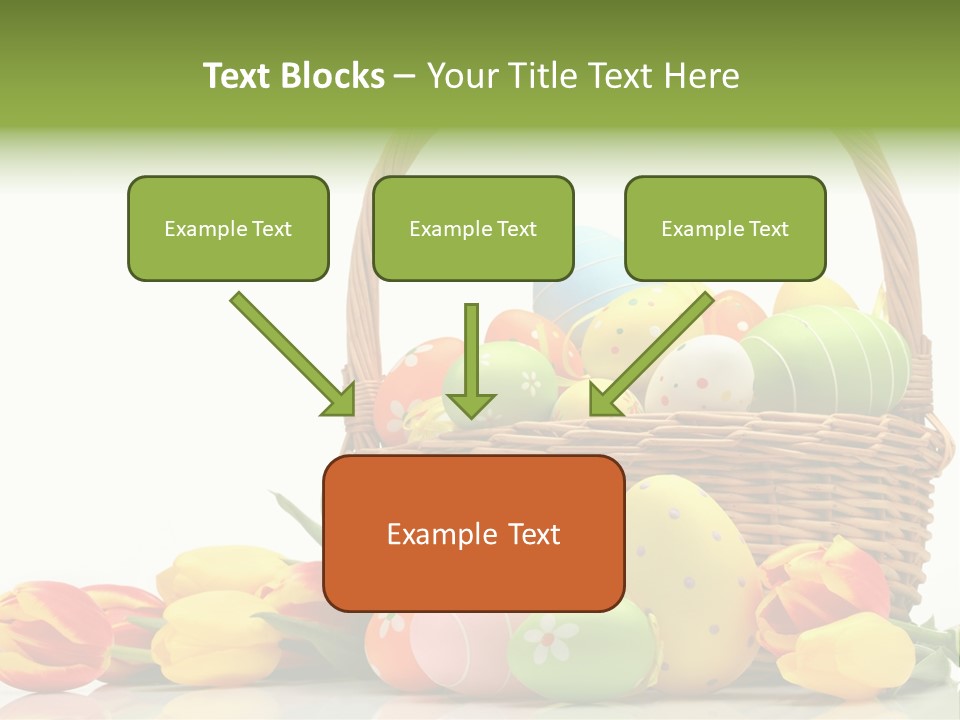 Yellow Card Egg PowerPoint Template