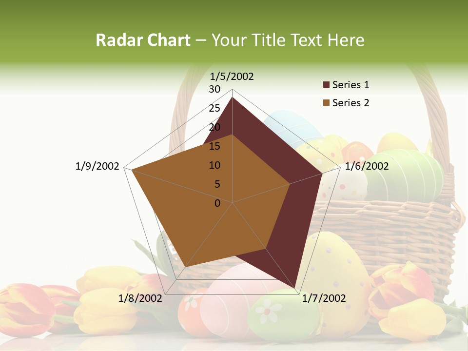 Yellow Card Egg PowerPoint Template