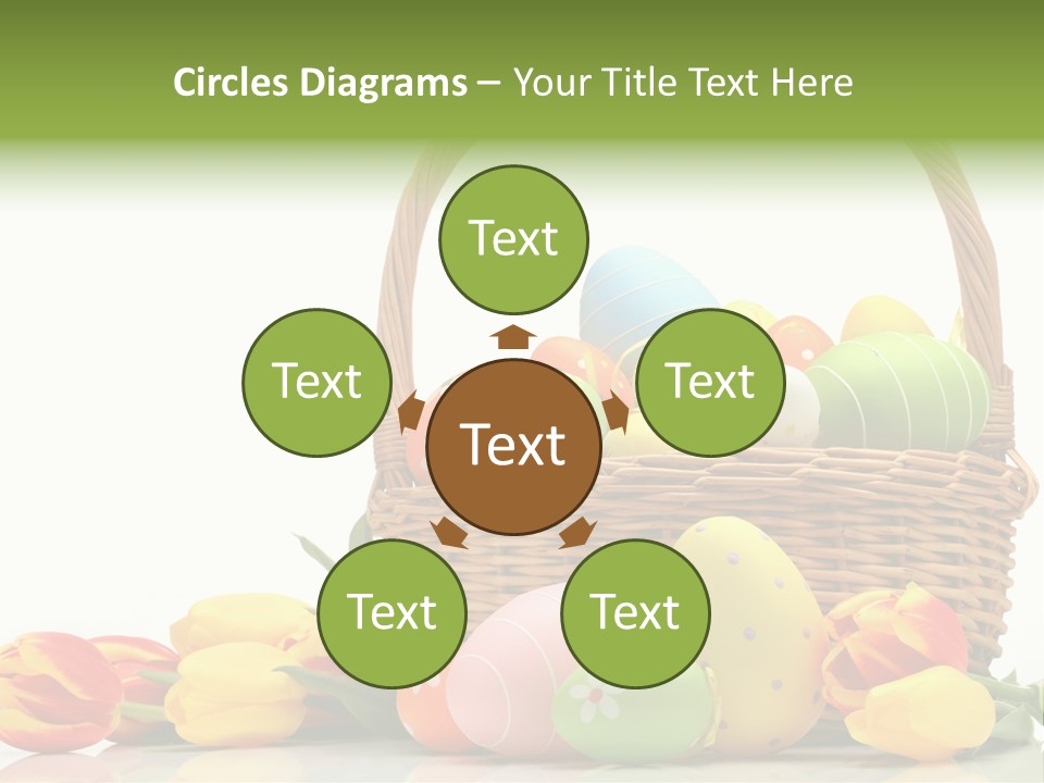 Yellow Card Egg PowerPoint Template