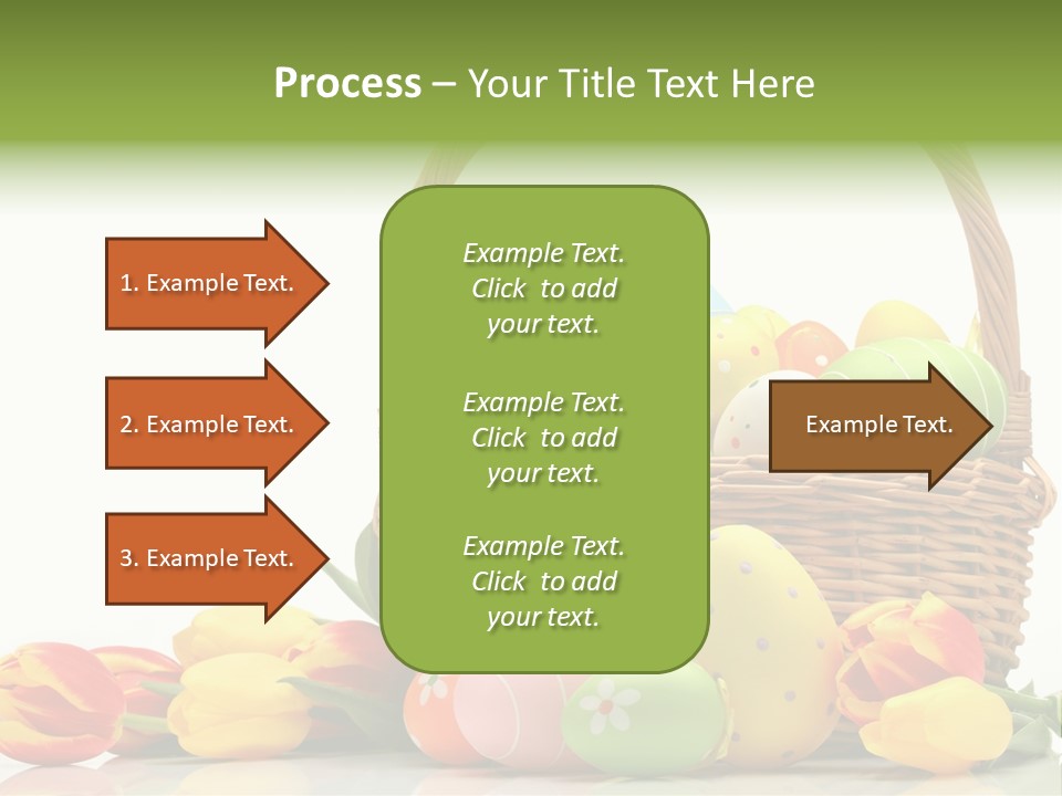 Yellow Card Egg PowerPoint Template