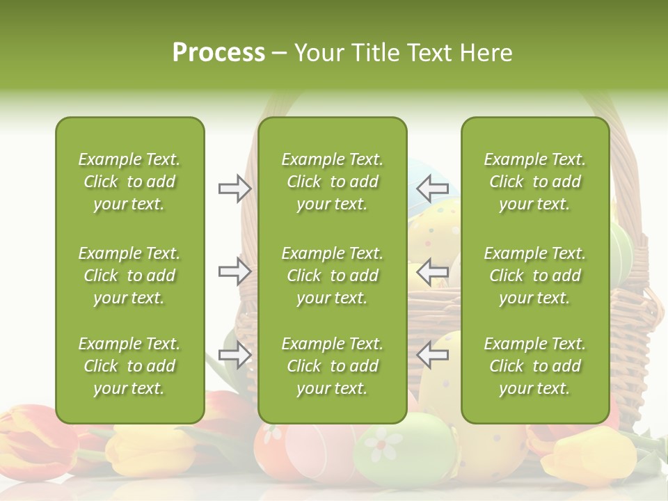 Yellow Card Egg PowerPoint Template