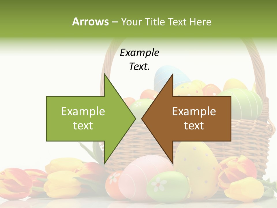 Yellow Card Egg PowerPoint Template