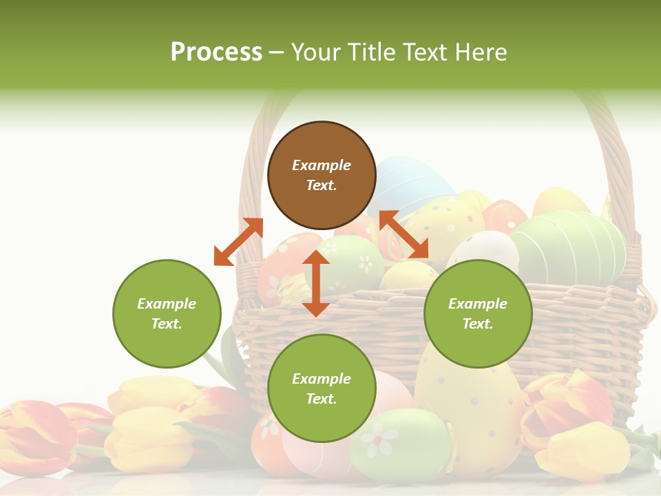 Yellow Card Egg PowerPoint Template