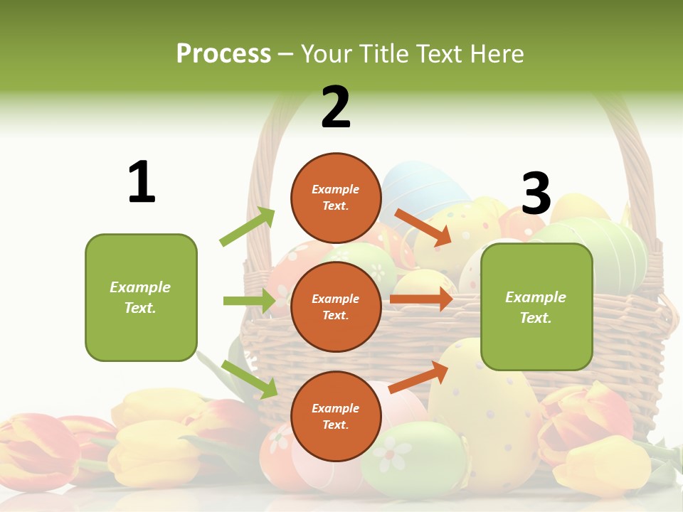 Yellow Card Egg PowerPoint Template