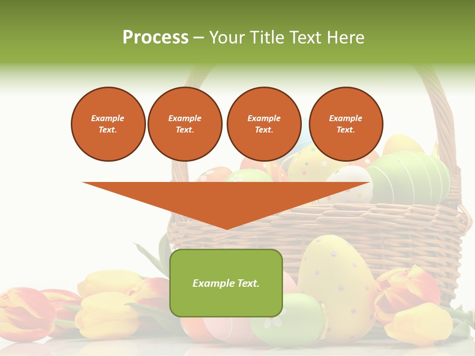 Yellow Card Egg PowerPoint Template