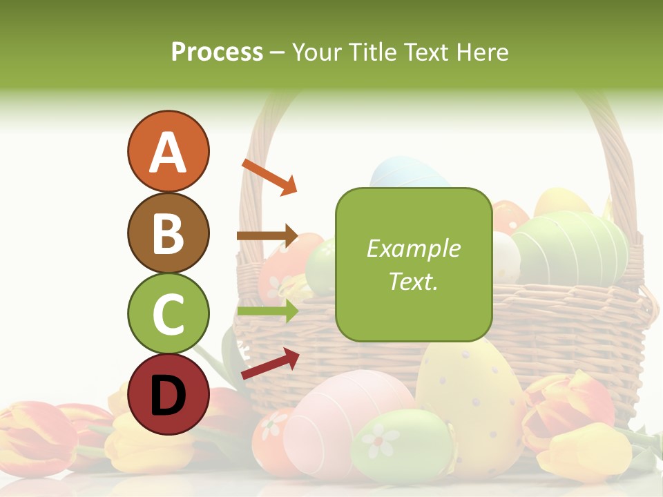 Yellow Card Egg PowerPoint Template