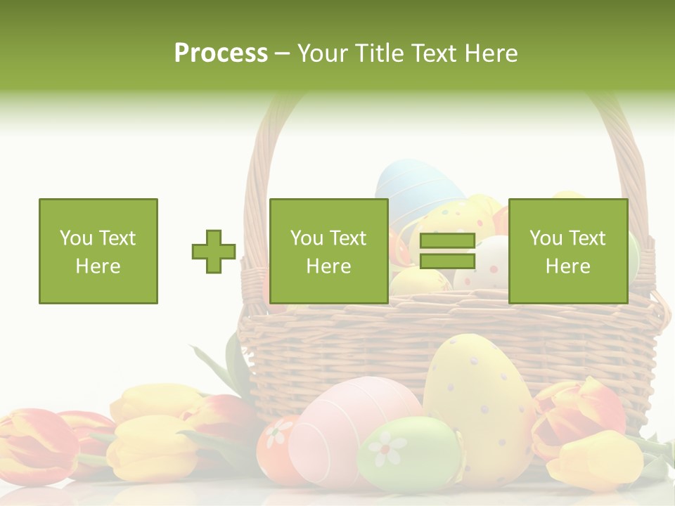 Yellow Card Egg PowerPoint Template