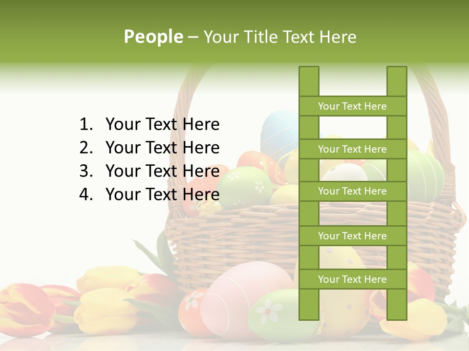 Yellow Card Egg PowerPoint Template