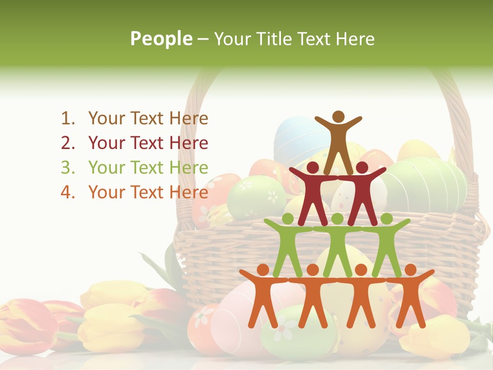 Yellow Card Egg PowerPoint Template