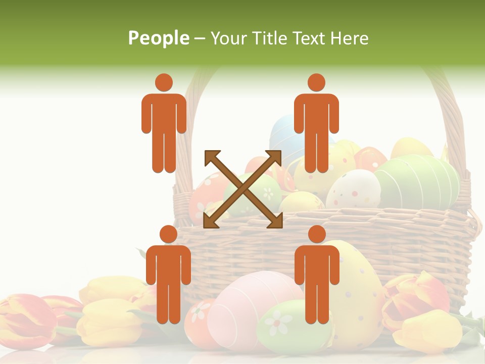 Yellow Card Egg PowerPoint Template