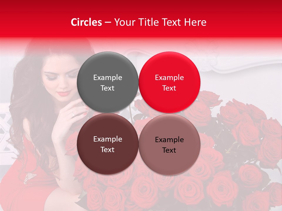 Glamour Decoration Jewelry PowerPoint Template