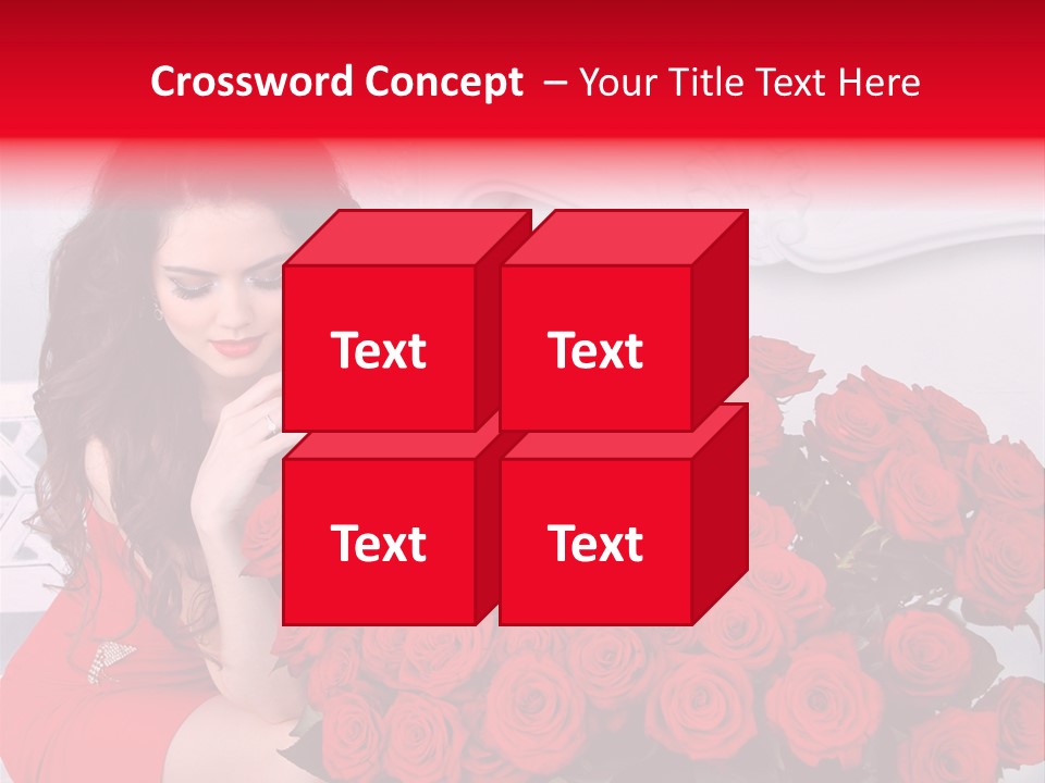 Glamour Decoration Jewelry PowerPoint Template