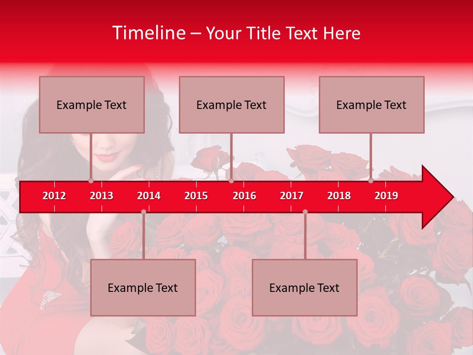 Glamour Decoration Jewelry PowerPoint Template