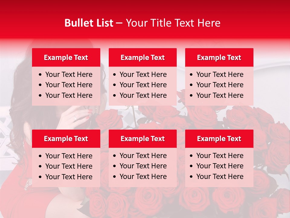 Glamour Decoration Jewelry PowerPoint Template