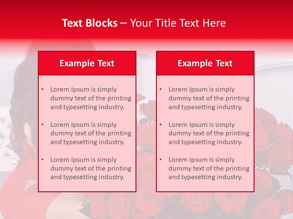 Glamour Decoration Jewelry PowerPoint Template